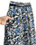 Gather Skirt Flare - Midnight Vinca