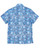 Standard Short Sleeves Shirt - Blue Floret