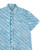 Standard Short Sleeves Shirt - Mini Parang in Blue