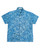 Boys Batik Shirt - Blue Fireflies