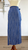 Tie Skirt - Lurik White x Blue