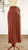 Tie Skirt - Lurik Red Orange
