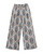 Batik Wide Pants - Kawung Twist in Brown