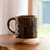 Batik Pottery Mug
