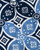 Boys Batik Shirt - Blue Kawung