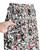 Gather Skirt Flare - Rosa Red