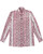 Standard Long Sleeves Shirt - Parang Sulur in Red