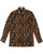 Standard Long Sleeves Shirt - Brown Feathered