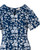 Puff Sleeve Dress - Navy Anyelir