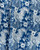 Umbrella Dress with Sleeves - Blue Feathered