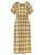 Puff Sleeve Dress - Gringsing Star in Olive