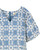 Puff Sleeve Dress - Gringsing Star in Blue