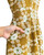 Flare V-Neck Dress - Gringsing Star in Olive
