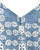 Flare V-Neck Dress - Gringsing Star in Blue
