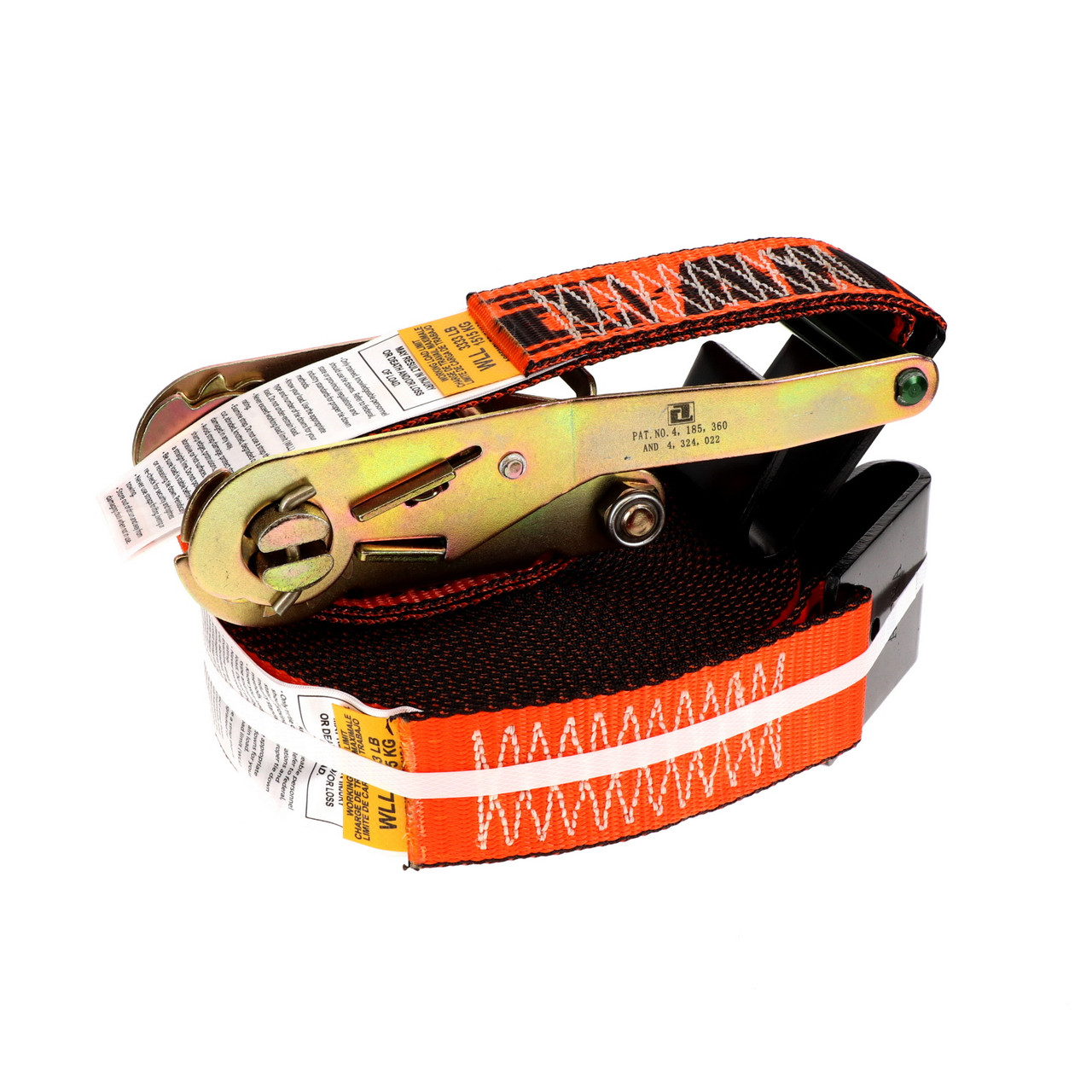 2″ x 30’ Ratchet Strap w/Flat Hooks & Long/Wide & X-Treme Webbing