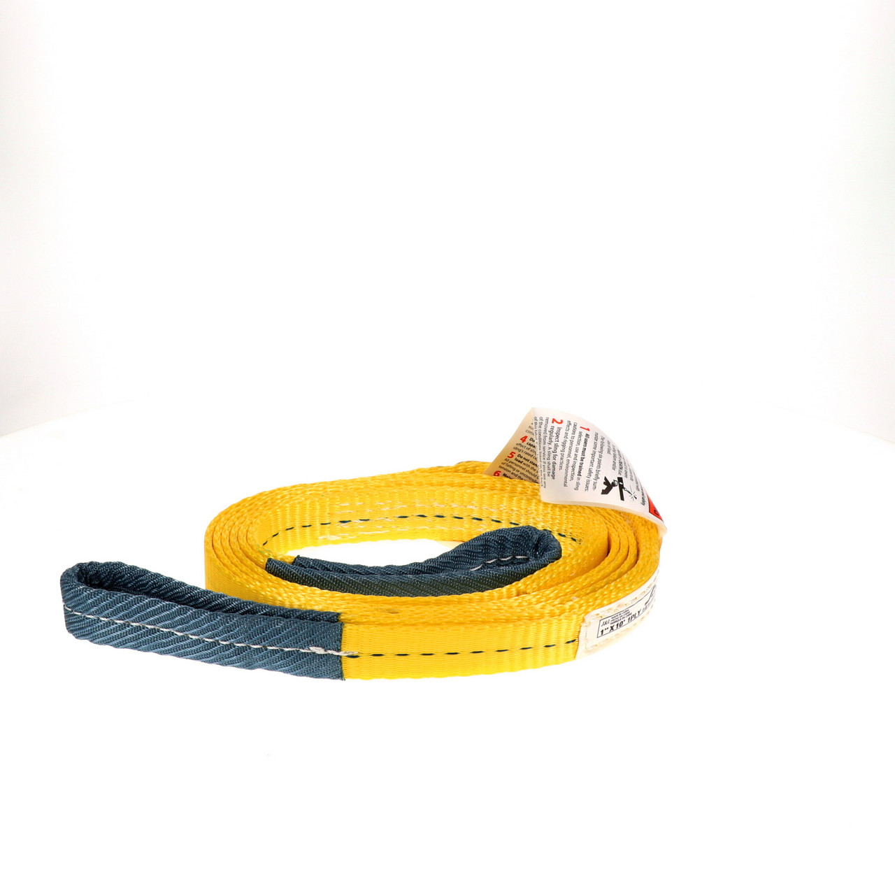 1″ x 10′ 1-Ply Flat Loop Eye-to-Eye Lifting Sling