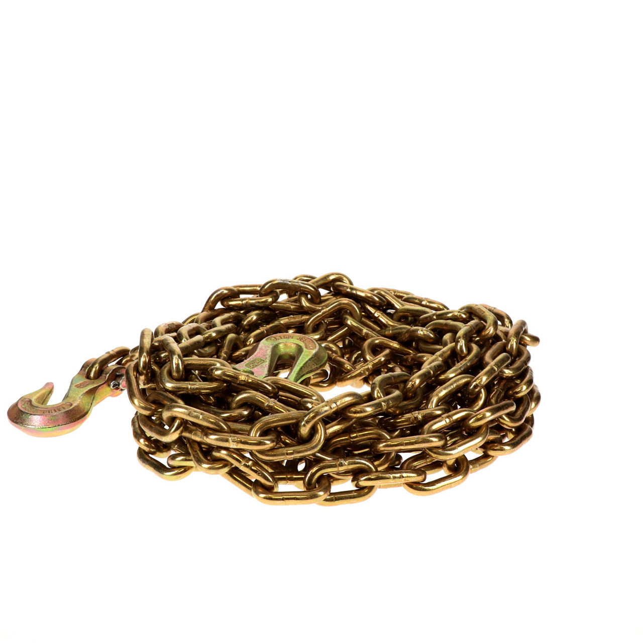 Grade 70 3/8″ x 20′ Chain w/Clevis Hooks Pail