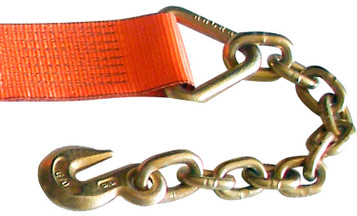 3″ x 28’ X-Treme Adjustable End Strap w/Chain Anchor