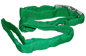 RuggedTow Domestic Red Endless Round Sling – 20 Ft Polyester Rim-Sling Tow Pull Strap – Made In USA