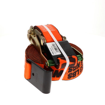 2″ x 27’ Ratchet Strap w/Flat Hooks & Long/Wide & X-Treme Webbing
