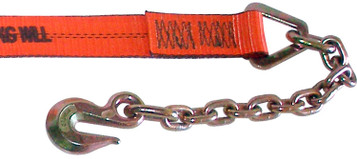 2″ x 33” X-Treme Fixed End Strap w/Chain Anchor and Buckle