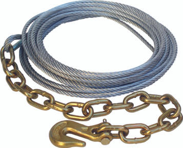 7/32″ x 32′ Cable Assembly w/Chain Anchor