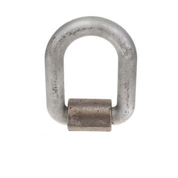 1" Forged Steel Heavy-Duty D-Ring w/Weld-On Clip