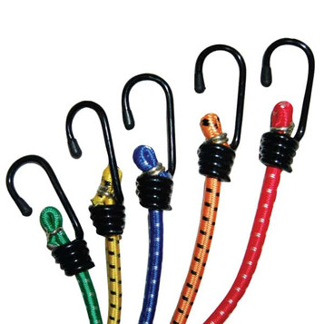 50-PC Standard Bulk Bungee Cord Starter Assortment