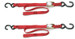Original Red Motorcycle Tie-Down, 2 Pack