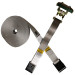 2″ x 60’ Ratchet Strap w/Flat Hooks & Long/Wide Handle 2″ x 60’ Ratchet Strap w/Flat Hooks & Long/Wide Handle