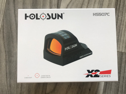 Holosun 507C X2  2moa/32moa solar