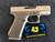 Glock 43X Gun-metal Grey Stippled
