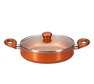 Butterfly Non-Stick  Indian Gold Saute Pan - 250MM capacity 