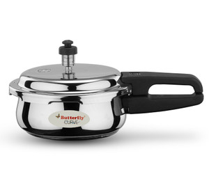 Butterfly  Stainless Steel Indian Pressure Cooker Rice Cooker - 5L  Capacity 