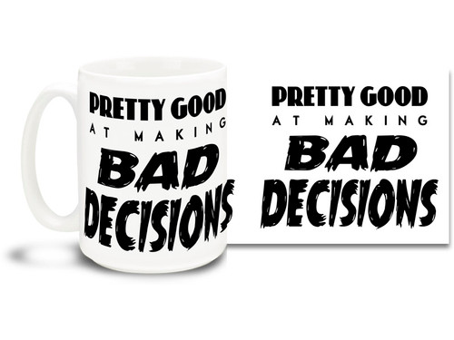 Hey, at least you're good at something! Tell the world with this honest coffee mug!