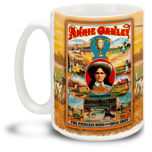 Annie Oakley Show Poster - 15 oz. Mug