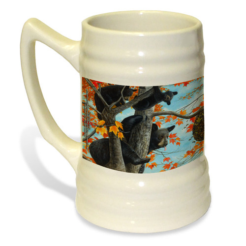 Unwelcomed Guest Black Bears - 22oz. Stein