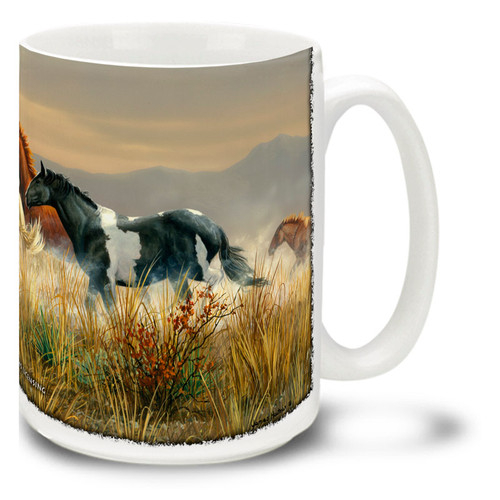 Band of Thunder Horse Coffee Mug - 15oz. Mug