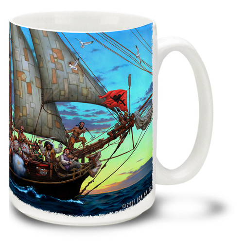 Forty Thieves Pirate Ship Pirates - 15oz. Mug