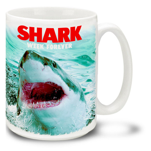 Great White Shark Week Forever - 15oz. Mug