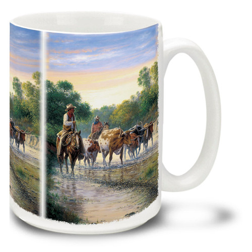 Pickin' Up Strays Cowboys - 15oz Mug