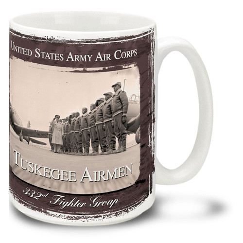 Tuskegee Airmen 332nd In Formation - 15oz Mug