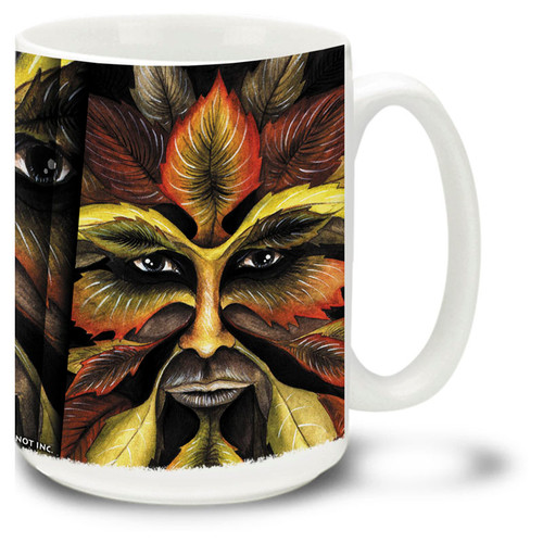 The Green Man Spirit of the Forest - 15oz Mug