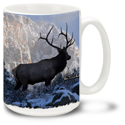 Top of the World Bull Elk - 15oz. Mug