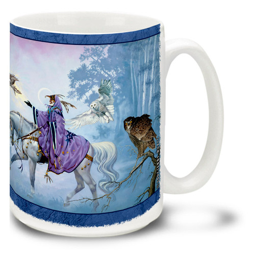 Wizard and Owls - 15oz Mug