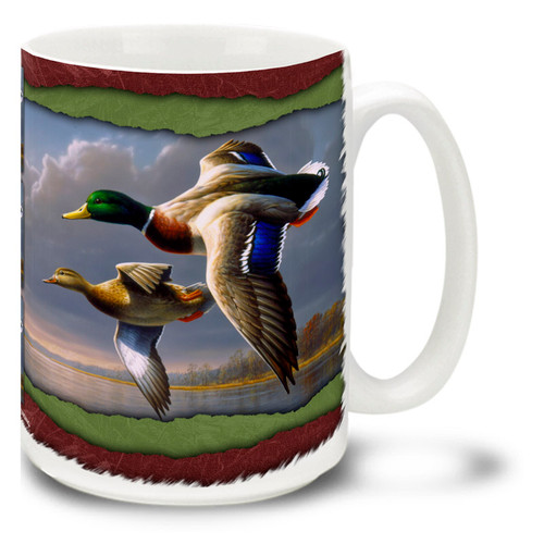 Ducks in Flight - 15oz Mug