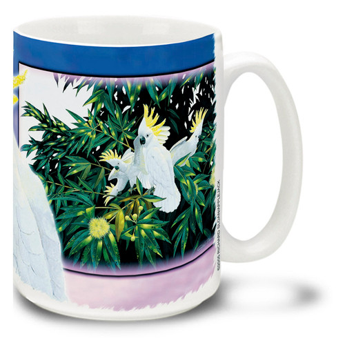 White Cockatiel - 15oz Mug