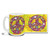 Spread a little peace and love with this Flowery Peace Sign coffee mug. Brightly colored Flowery Peace Sign mug is dishwasher and microwave safe.