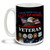 Those who served deserve everyone's respect and thanks! I've been called a lot of names but my favorite on is Veteran. Veteran's pride motto with branch insignia and Eagle American Flag background makes a great Veteran coffee mug. This patriotic Veteran's mug is durable, dishwasher and microwave safe.
