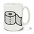 In these uncertain times one thing is for sure, Americans are tough and resilient! Find a little humor and bash the corona virus COVID-19 bug with this durable, dishwasher and microwave safe 15-ounce funny toilet paper endless supply themed ceramic coffee mug with comfortable 4-finger handle. #coronavirus #toiletpaper
